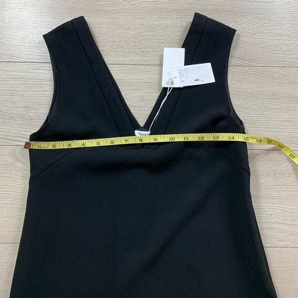 Filippa K Black CutOut V-neck Cocktail Dress - Picture 12 of 13